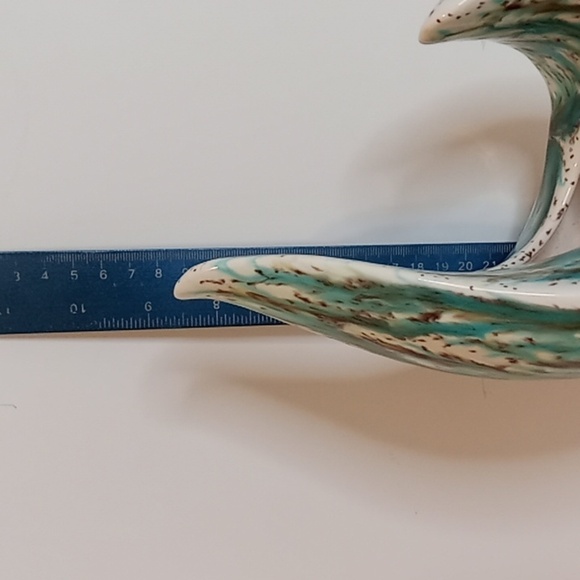 Vintage Glazed Ceramic Fun Shaped Vase - Picture 16 of 16